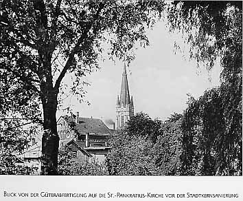 Blick auf die St. Pankratiuskirche
